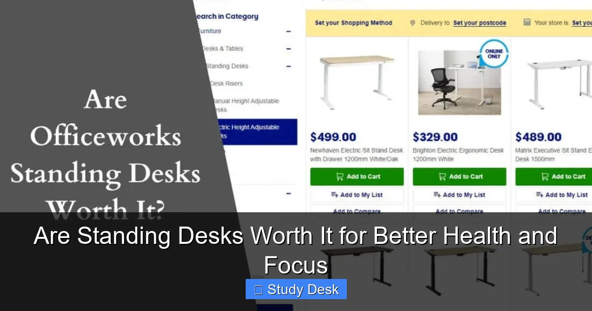 Are Standing Desks Worth It for Better Health and Focus