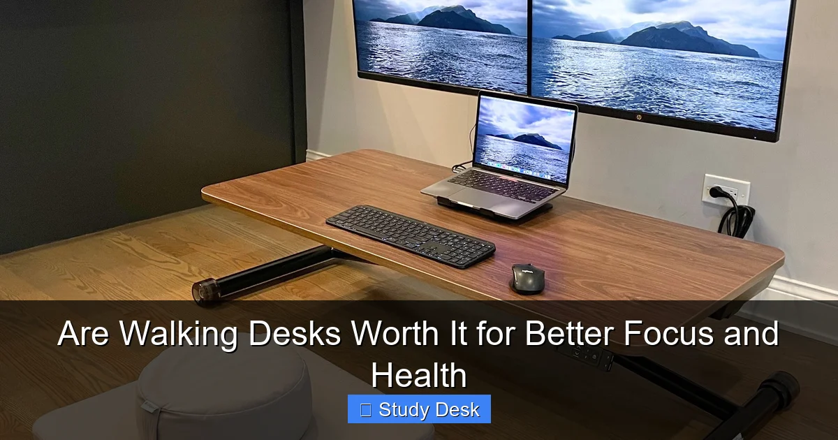 Are Walking Desks Worth It for Better Focus and Health