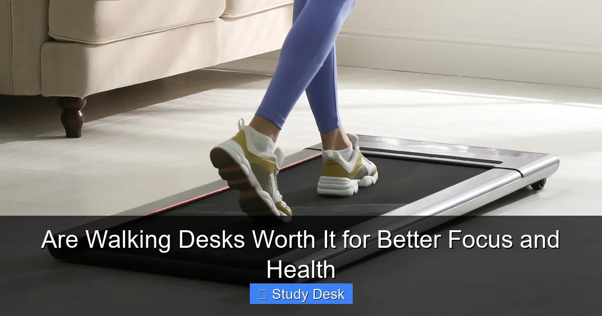 Are Walking Desks Worth It for Better Focus and Health