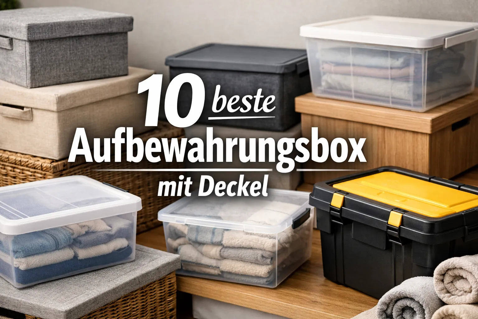 10 beste Aufbewahrungsbox mit Deckel
