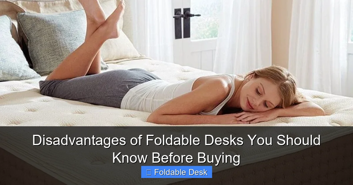 Disadvantages of Foldable Desks You Should Know Before Buying