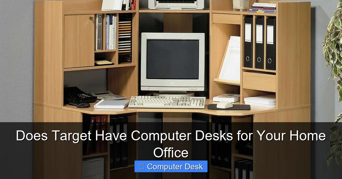 Does Target Have Computer Desks for Your Home Office