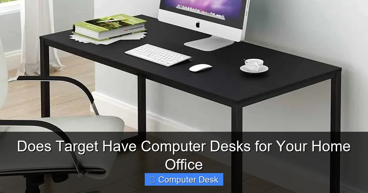 Does Target Have Computer Desks for Your Home Office