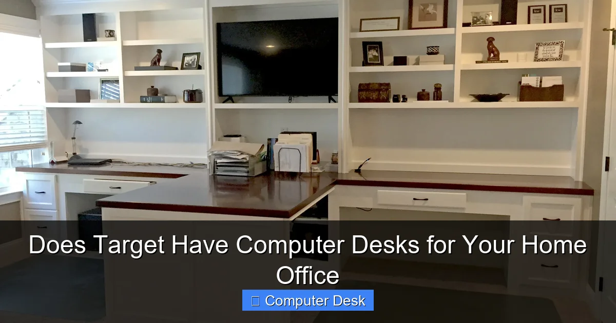 Does Target Have Computer Desks for Your Home Office