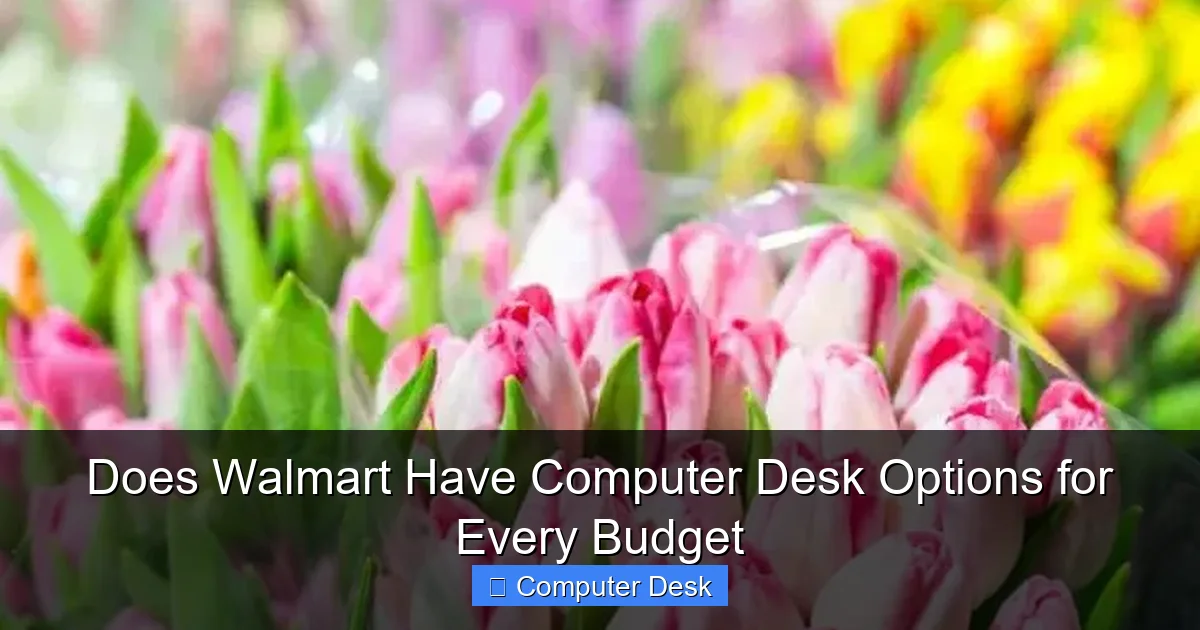 Does Walmart Have Computer Desk Options for Every Budget