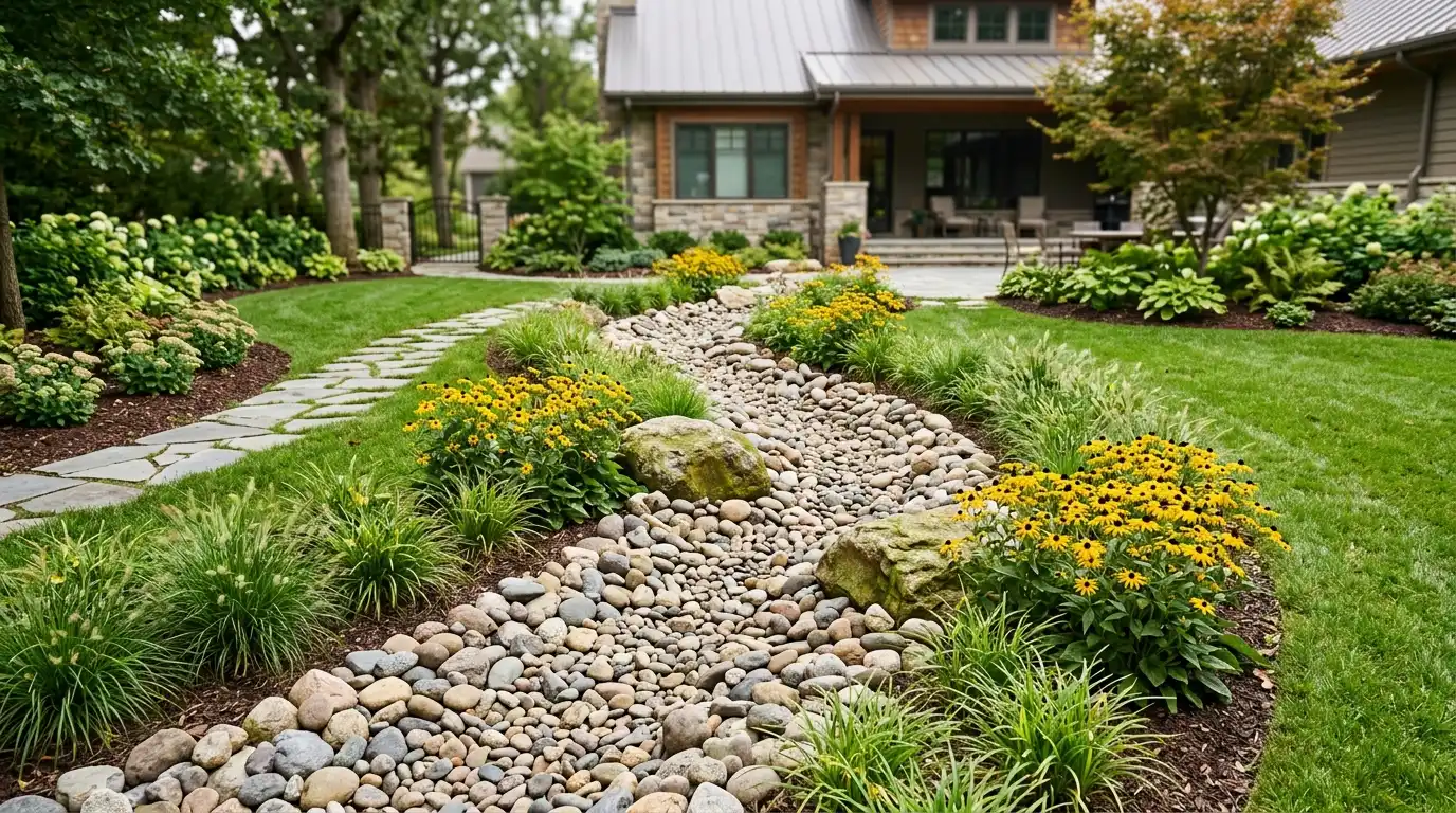 How to Build a Dry Creek Bed (Step-by-Step + Real Cost Breakdown)