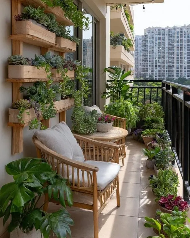 Vertical Garden Wall Balcony