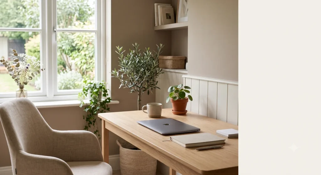 Small room desk size solutions - corner, floating wall-mounted and narrow-depth desks