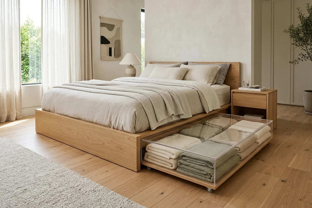 Best Under-Bed Storage Containers with Wheels: Fit-Tested for Queen & King Beds