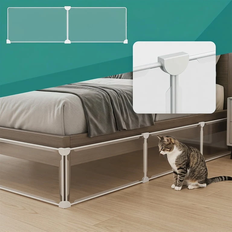 Bowerbird Clear Toy Blocker for Under Couch
