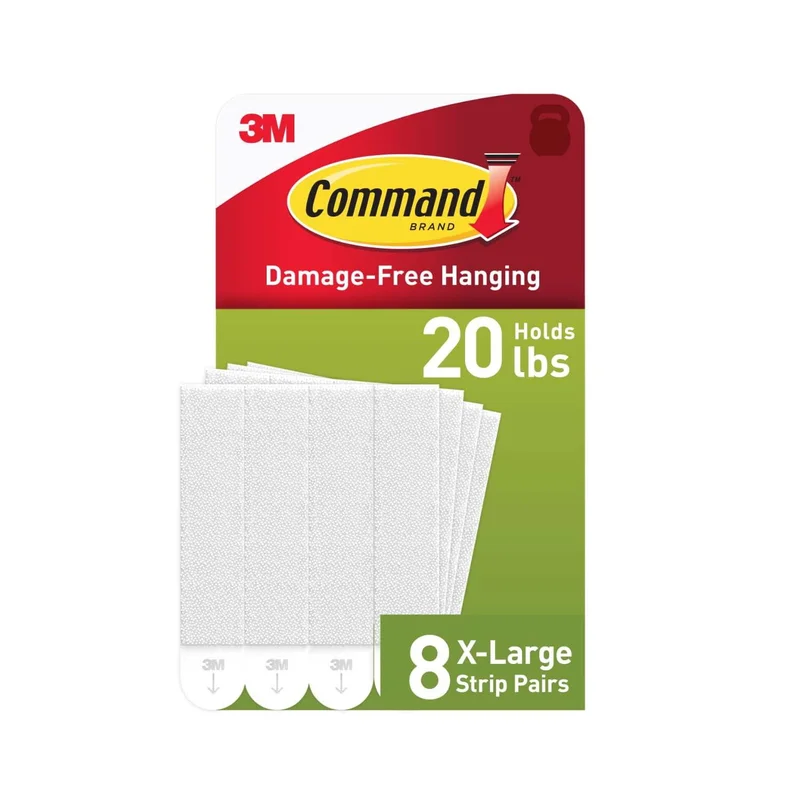 Command X-Large Heavy Duty Picture Hanging Strips 20 lbs