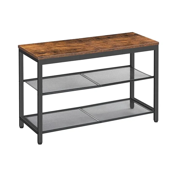 HOOBRO Corner Hall Tree with Shoe Storage Bench for Small Spaces