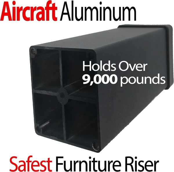 iPrimio Heavy-Duty Solid Bed and Furniture Risers