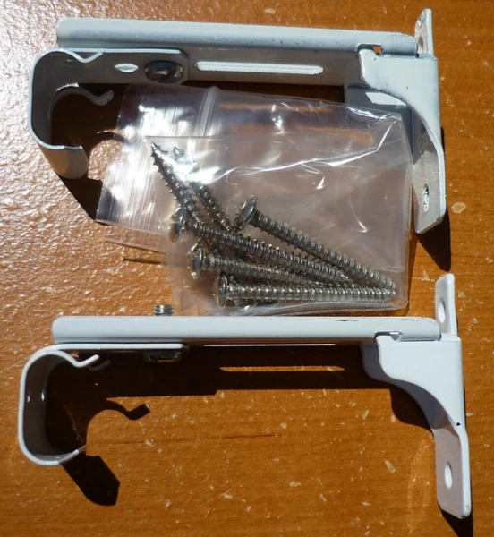 OROPY Self-Adhesive Curtain Rod Bracket Holders