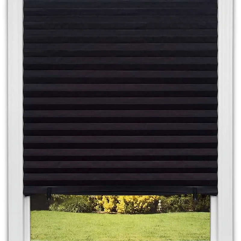 Redi Shade No Tools Original Blackout Pleated Paper Shade