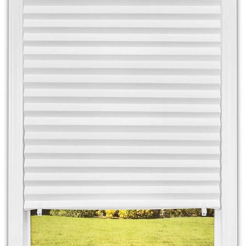 Redi Shade Original Light Filtering Pleated Paper Shade White