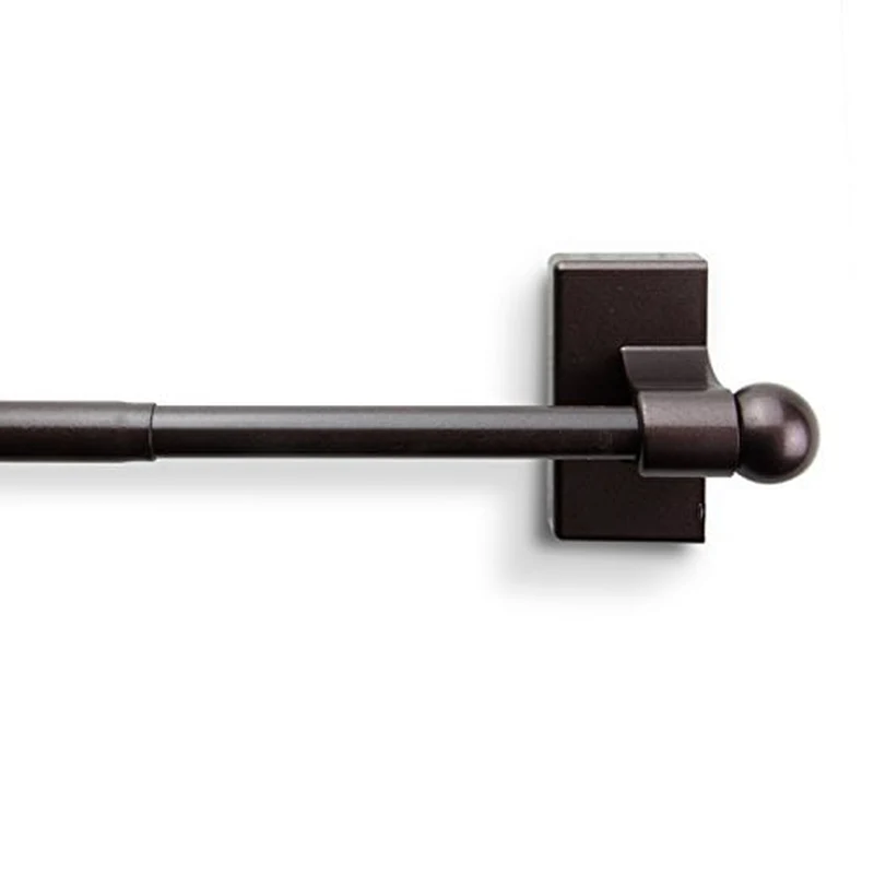 Rod Desyne MAG-07 Magnetic Curtain Rod in Designer Cocoa Finish