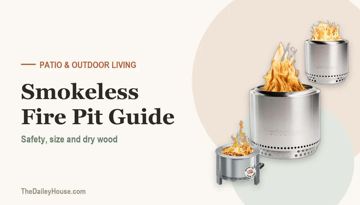 Smokeless Fire Pit Guide: How They Work, Safety Rules, Size and Wood