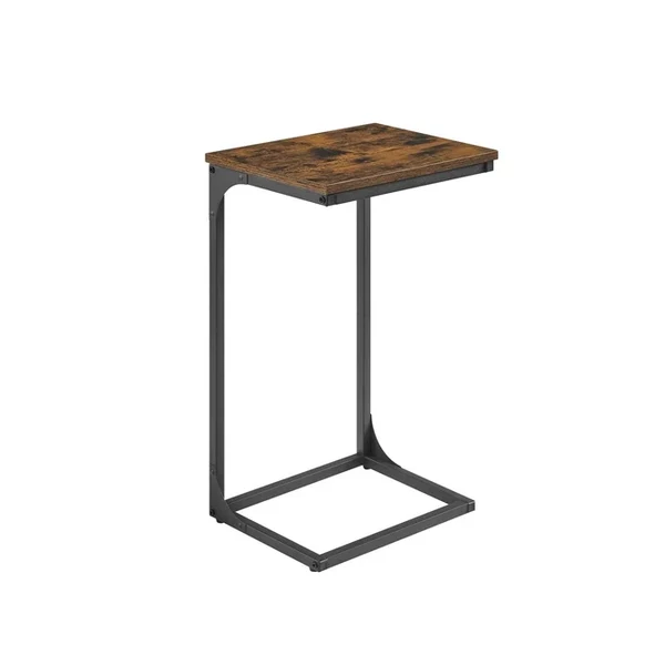 VASAGLE Round Nesting Coffee Table Set in apartment living room