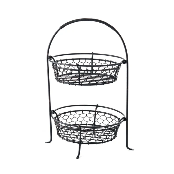 Gourmet Basics by Mikasa 2-Tier Wire Fruit Storage Basket